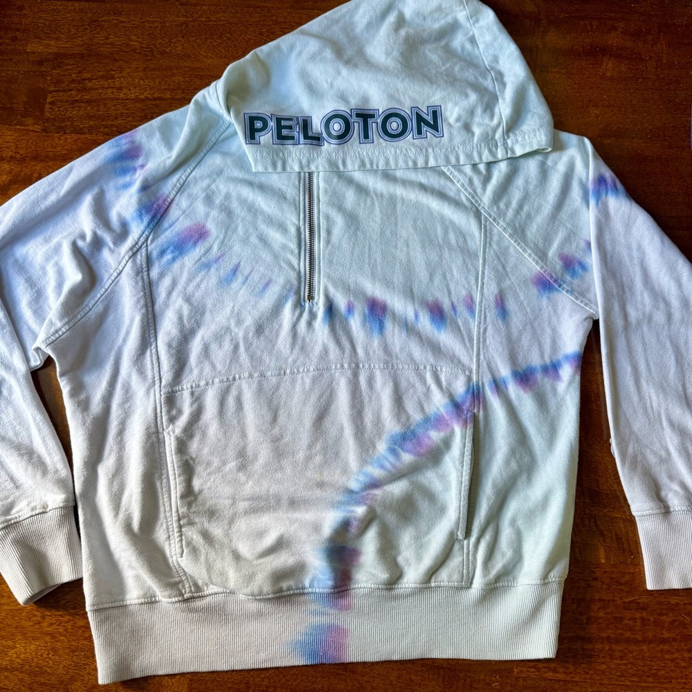 Peloton Tie Dye 1/4 Zip Hoodie